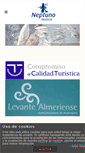 Mobile Screenshot of neptunomojacar.com