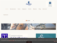 Tablet Screenshot of neptunomojacar.com